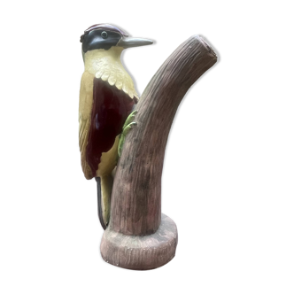 Sujet oiseau vintage en céramique