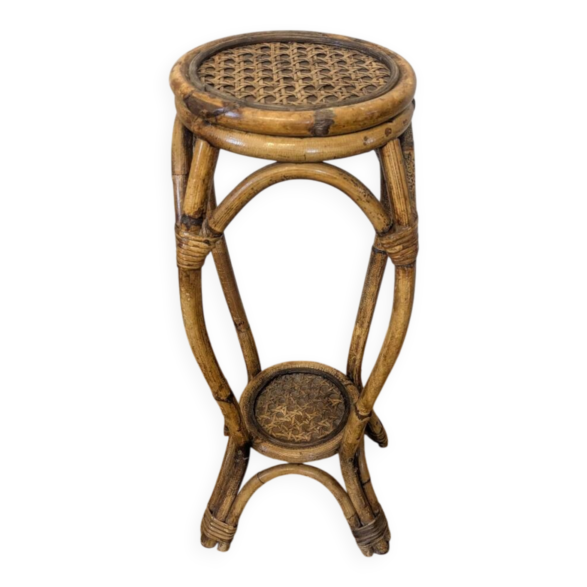 Rattan stool