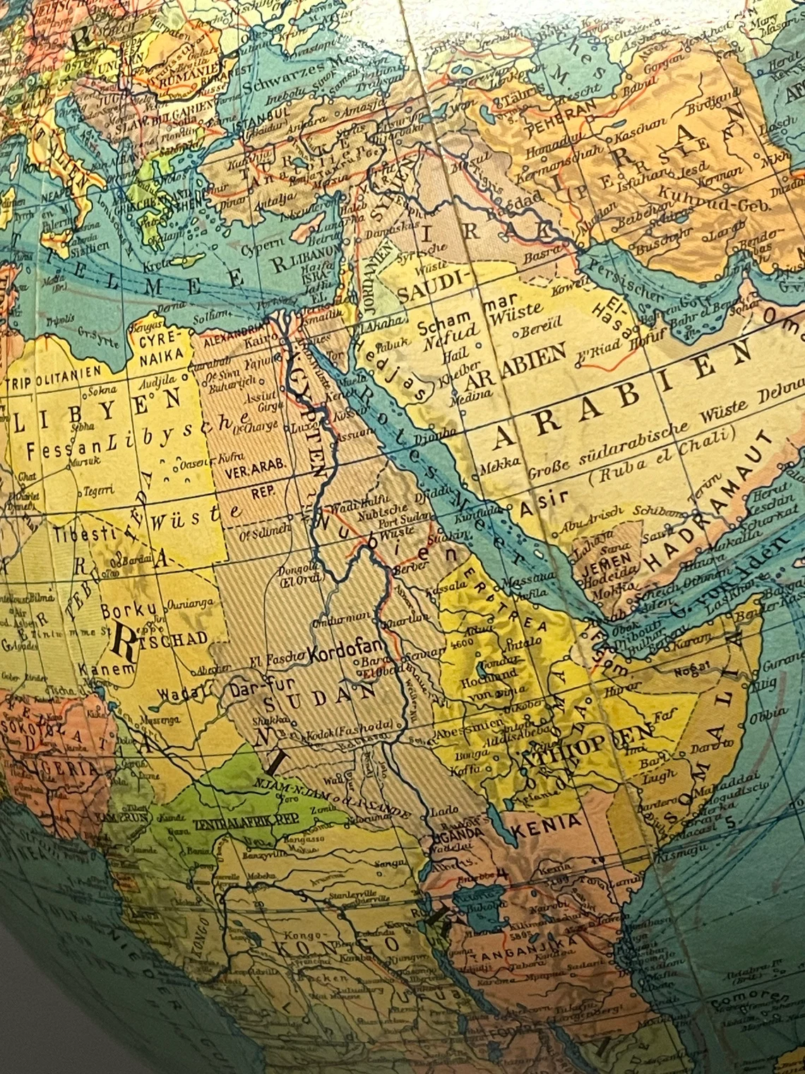 Globe terrestre