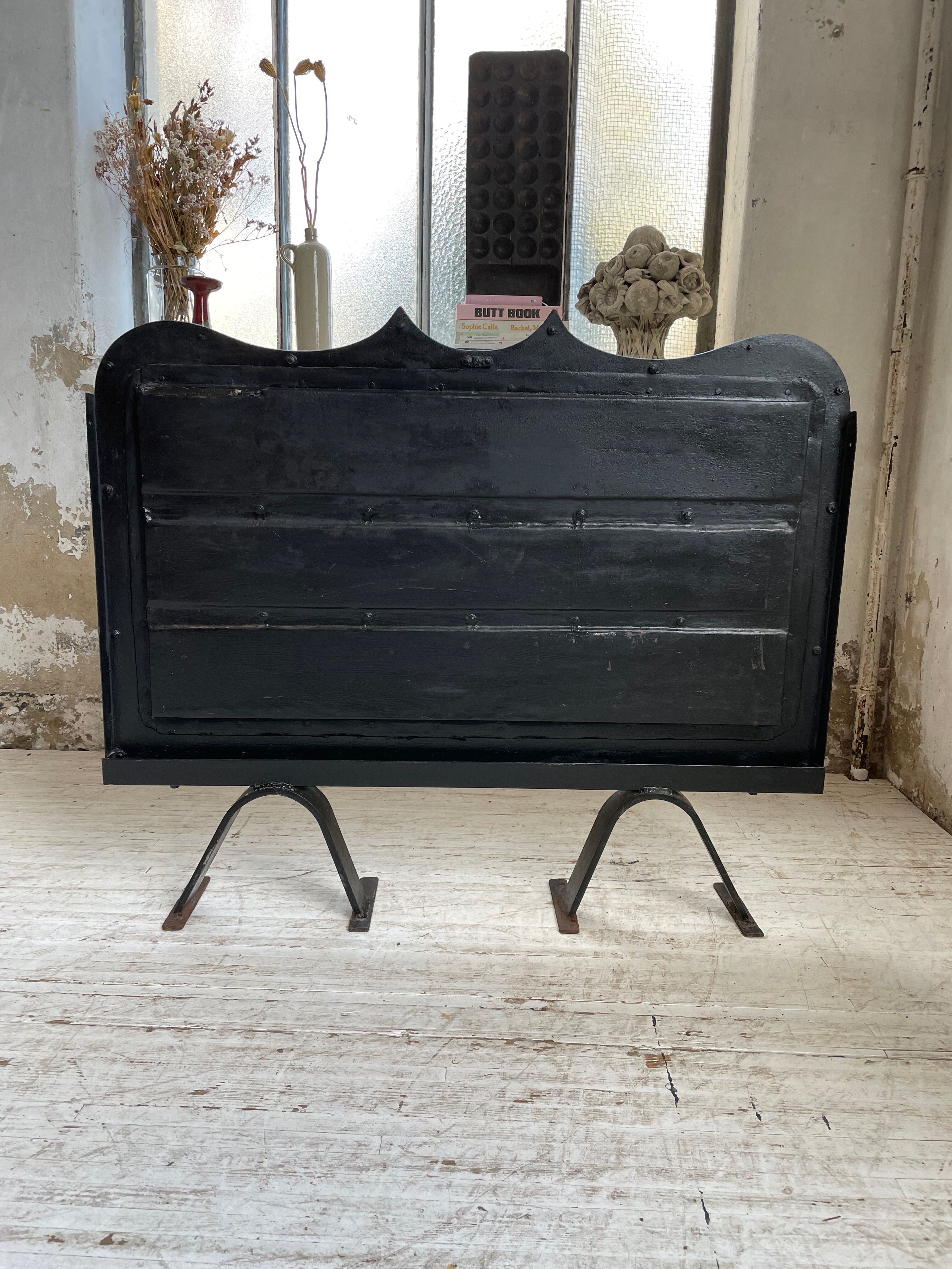 Firewall cast iron and ceramics 50s