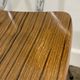 Set of 3 vintage French kitchen chairs, formica & chrome, 1960s-70s