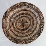 Old traditional pottery dish from the Rif, Morocco