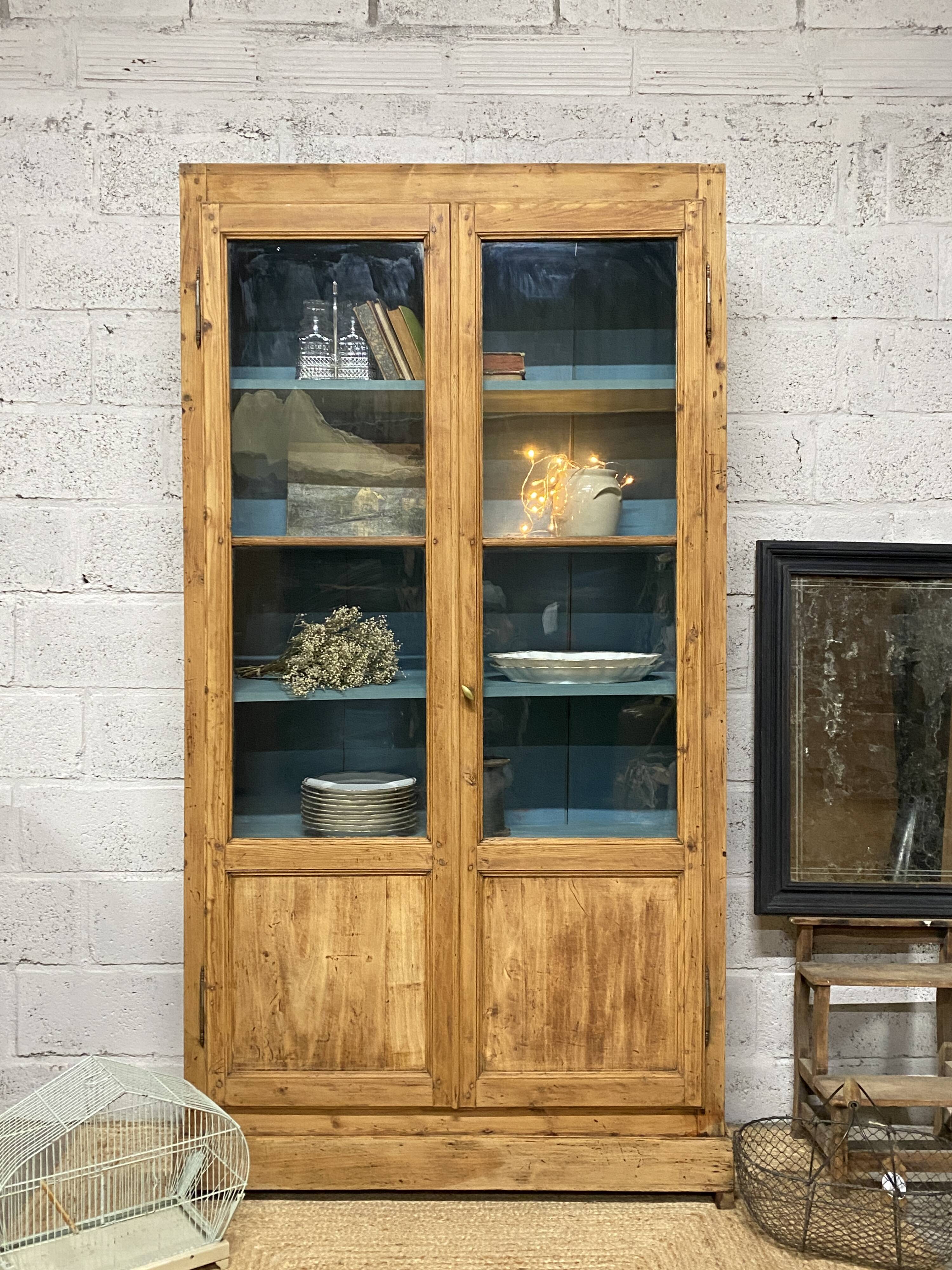 Glass cabinet-library-dish cupboard