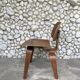 Charles & Ray Eames walnut DCW chair for Herman Miller 1950