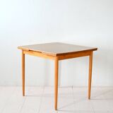 Vintage Scandinavian formica table with extensions