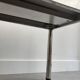 Banc en inox vintage