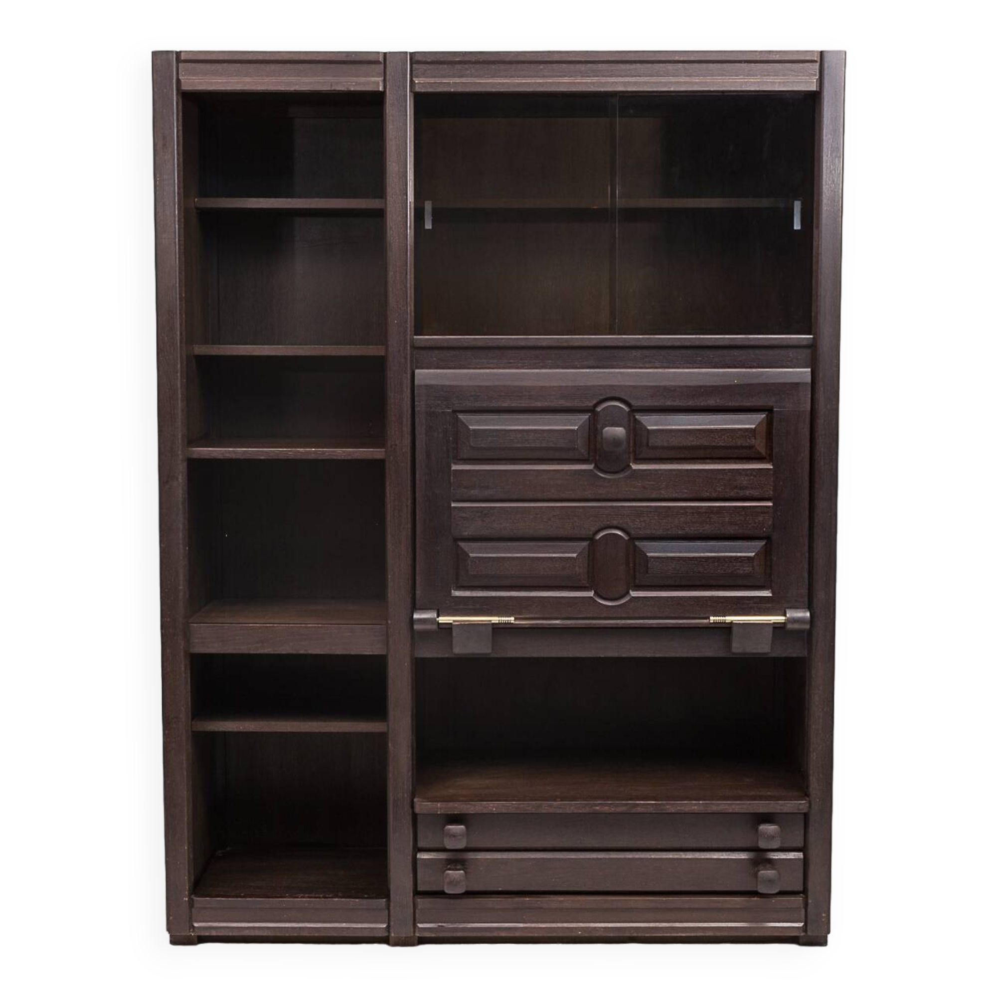 Guillerme and Chambron glass cabinet