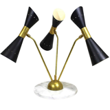 Lampe italienne butterfly noir