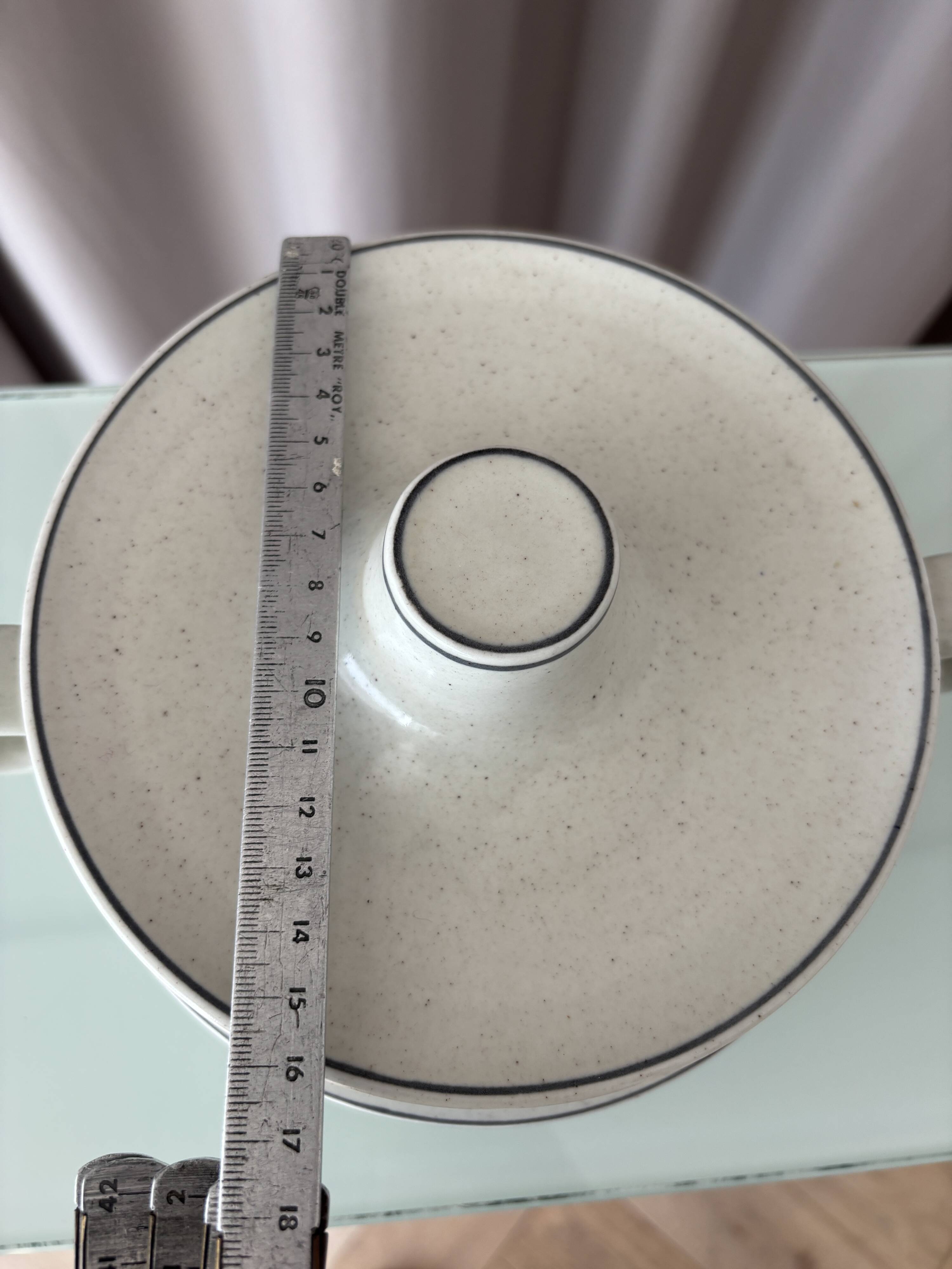 Vintage Scandinavian terrine BIRKA Sweden in glazed stoneware