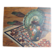 Oil on panel oriental still life
