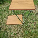 Projection cabinet from the 70s with two formica shelves