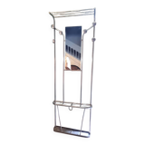 Aluminum floor coat rack