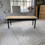 2m pine and oak farmhouse table