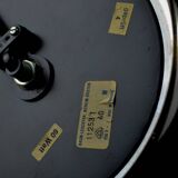 Mid-Century Chrome and Glass Mushroom Table Lamp by Baum Leuchten, 1970s