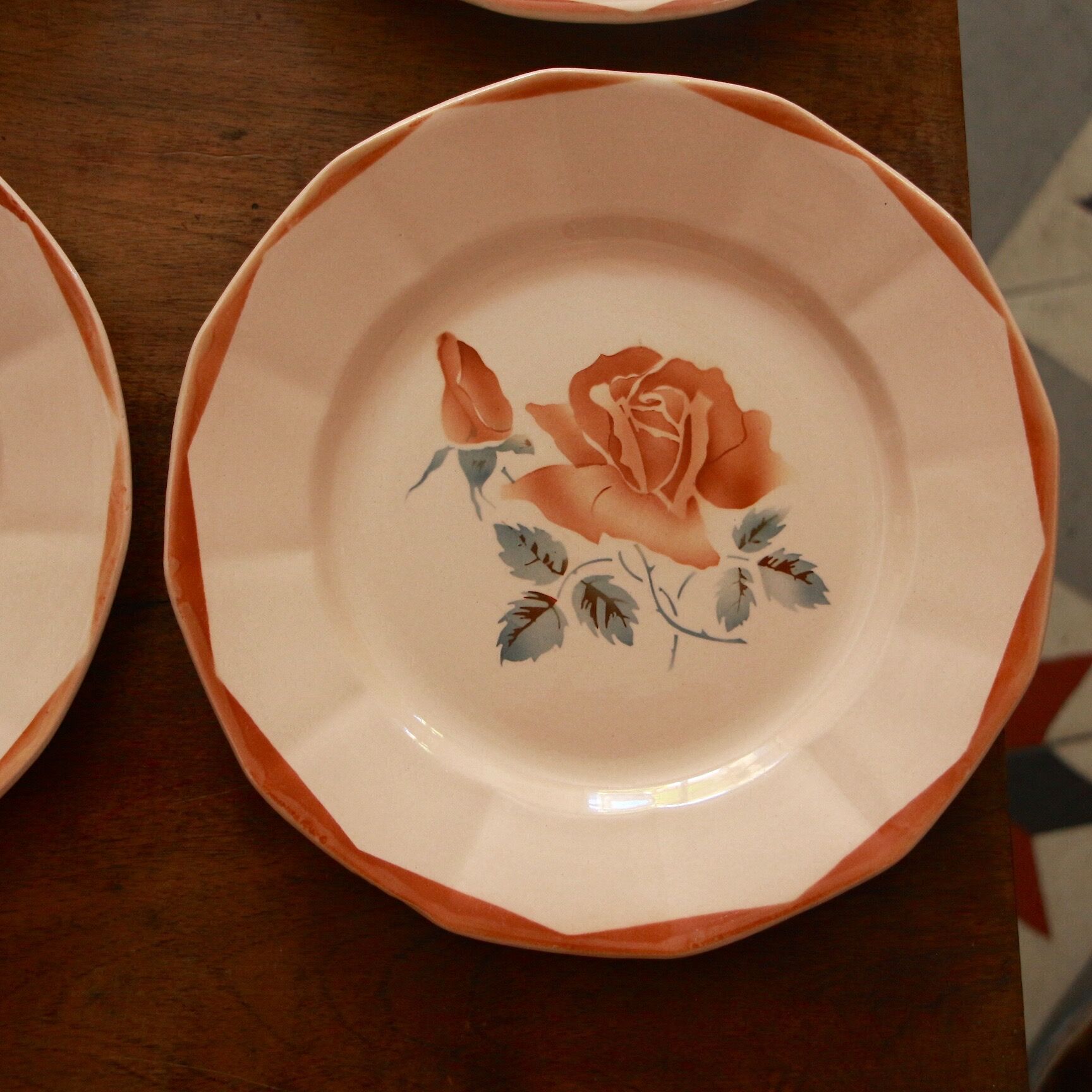 Assiettes plates DIgoin