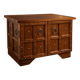 Traditional studded TV cabinet, inspired by heroic fantasy.