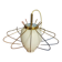 Vintage "spider" pendant lamp