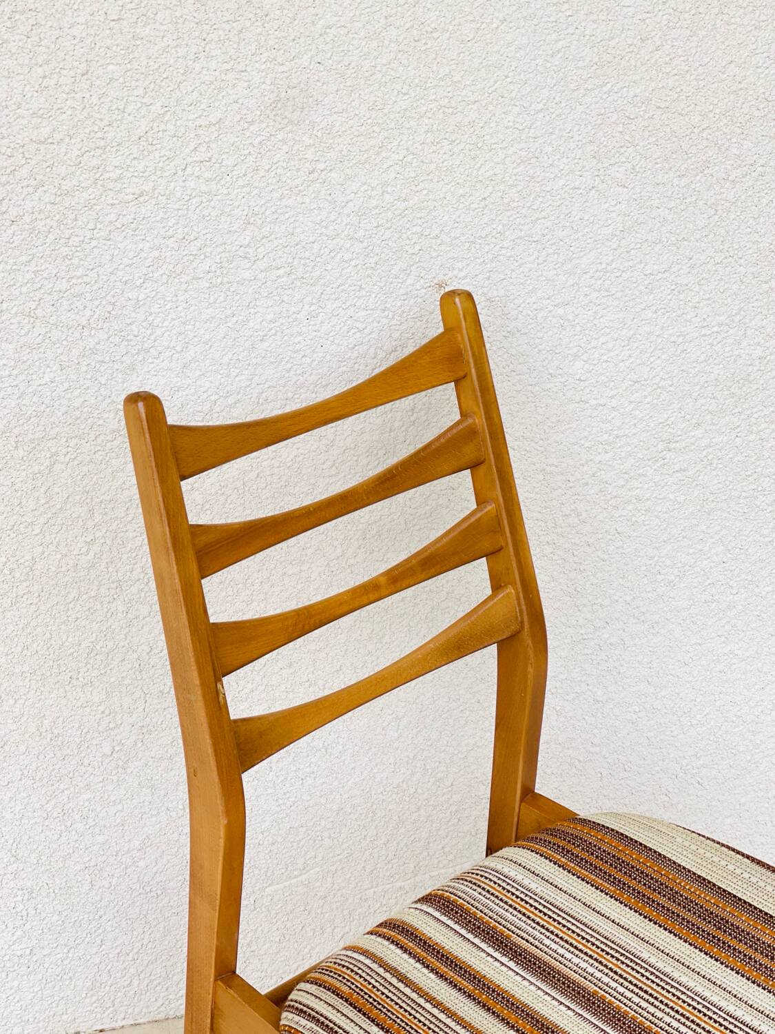 3 Scandinavian teak chairs