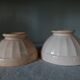 2 bols Digoin Sarreguemines beige rosé