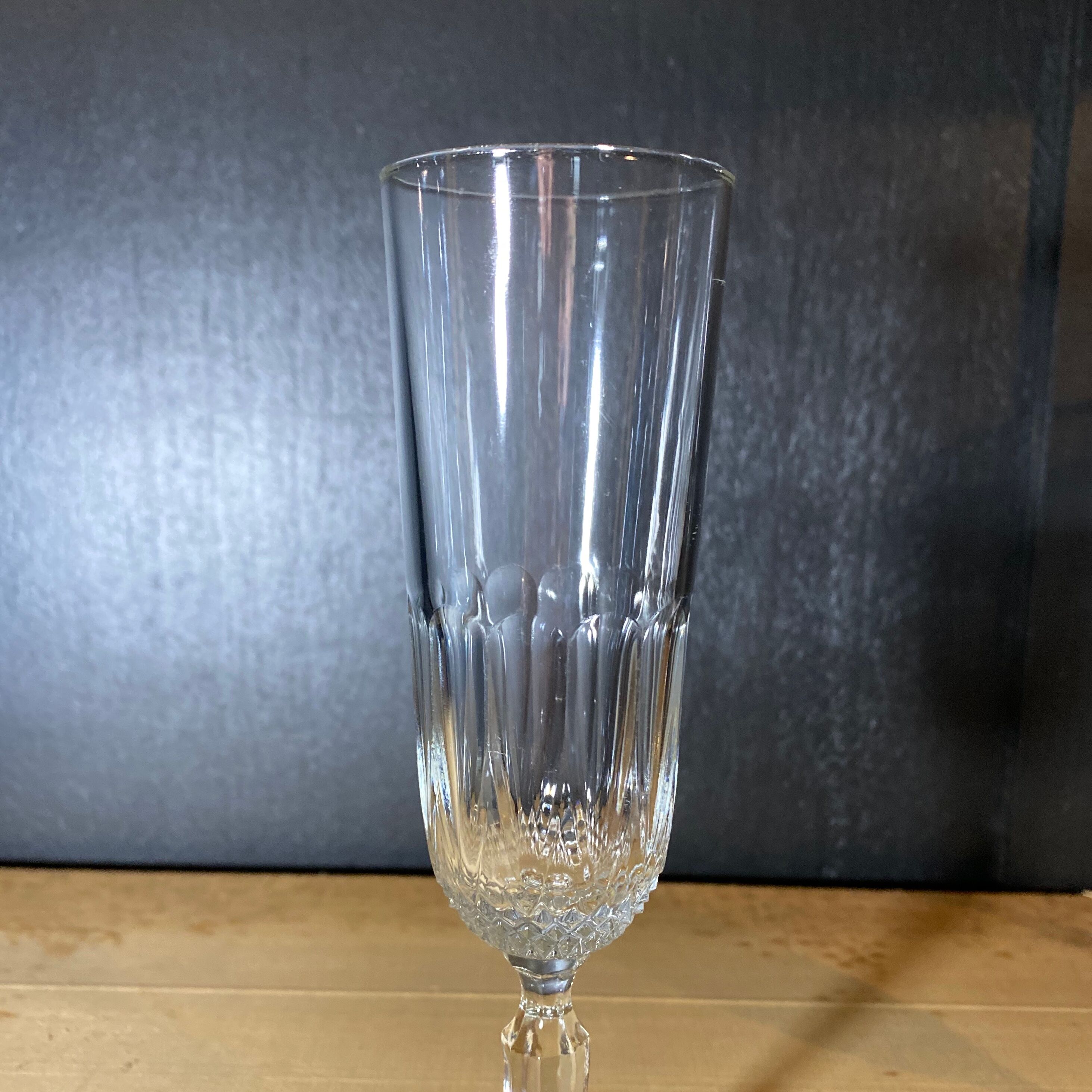 Art Deco Champagne Flute
