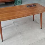 Melamine and ceramic coffee table, 1960