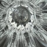 Crystal vase called "Giraffe Head" by Art Vannes France, 1950s.