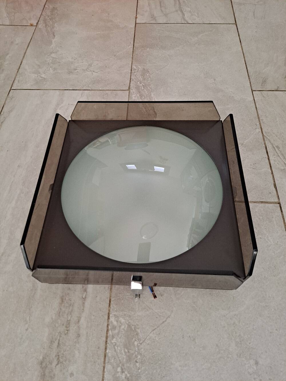 Plafonnier Fontana Arte pour Veca, Italie années 1960