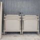 Pair of antique Louis XVI style beds with patina - 1900s