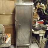 Industrial metal column cabinet.