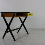 Mid century wooden desk by Coen de Vries for Devo Holland