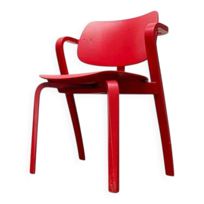 Chaise Aslak par Ilmari Tapiovaara pour Asko, Finlande, années 1960