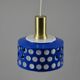 1970s finnish space-age lynx pendant lamp by kai finnmark