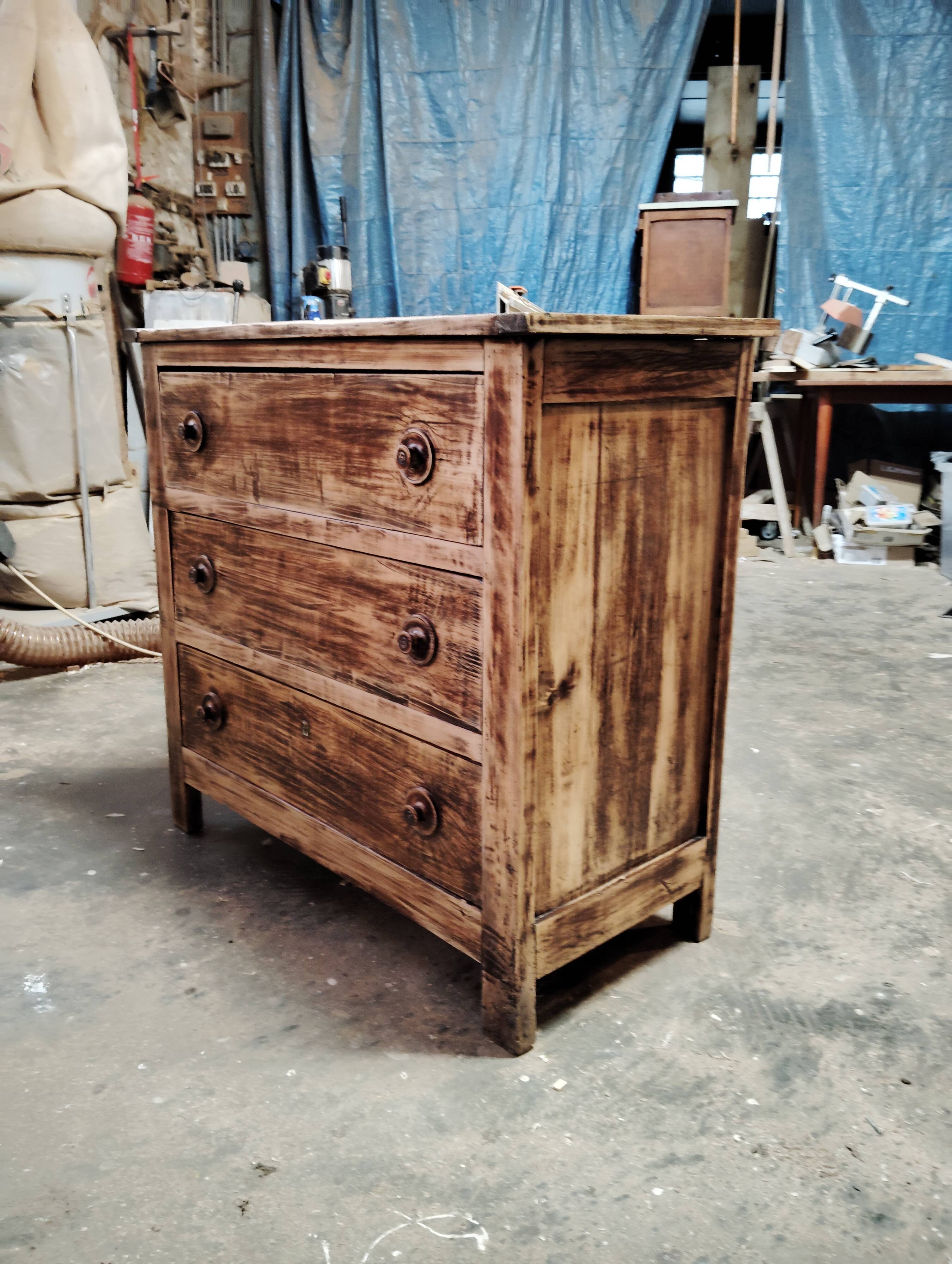 Commode brocante "wabi sabi"