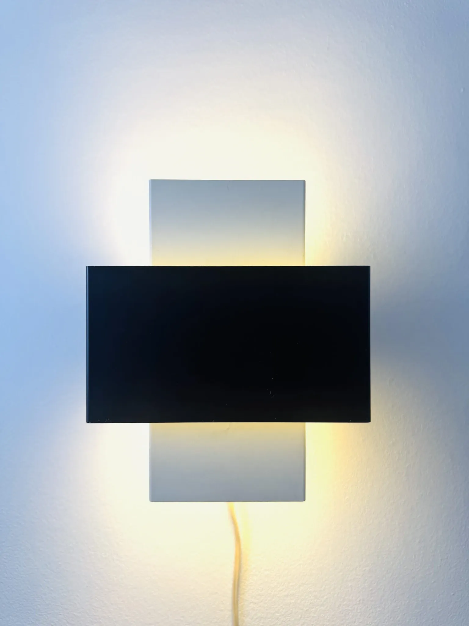 Geometric Wall Lamp By J.J.M. Hoogervorst For Anvia Nederland, The Netherlands, 1960S