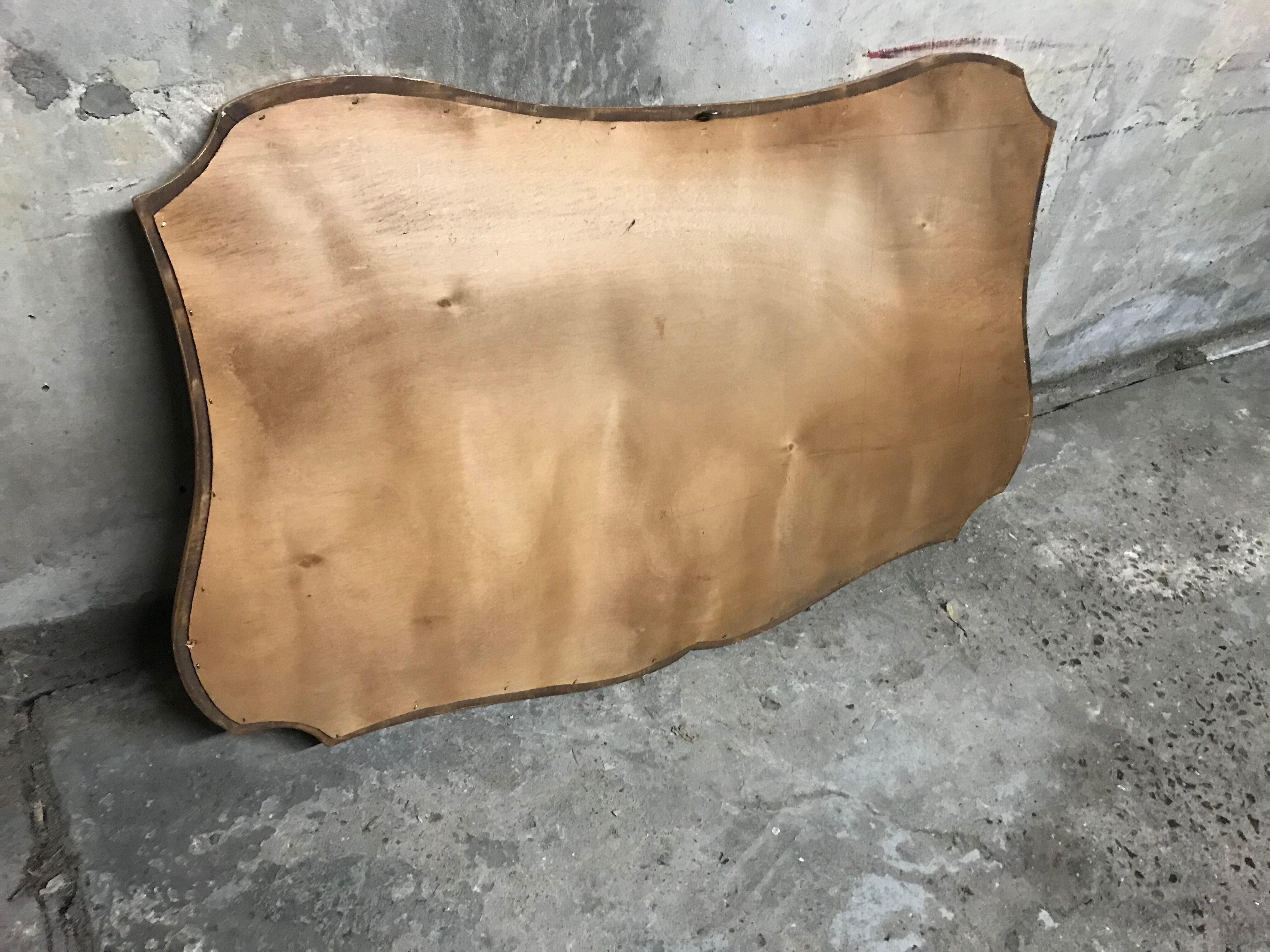 Mirror Louis XV gilded 100x56cm