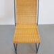 Mid-Century Modern Wicker Wire Chair by Raoul Guys, 1960s