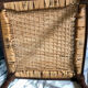 Chaise d’angle Art déco en bois et rotin, 1930