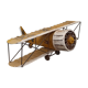 Avion miniature en métal