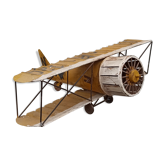 Avion miniature en métal