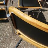 Set of 6 Cesca B32 chairs by Marcel Breuer