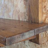 Oak wall shelf