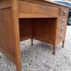 Old 1950 oak desk 5 drawers