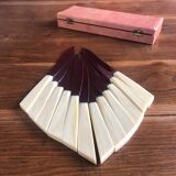 12 art deco knives