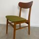 4 old vintage Scandinavian design chairs