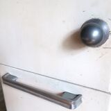 Vintage wooden bread hutch