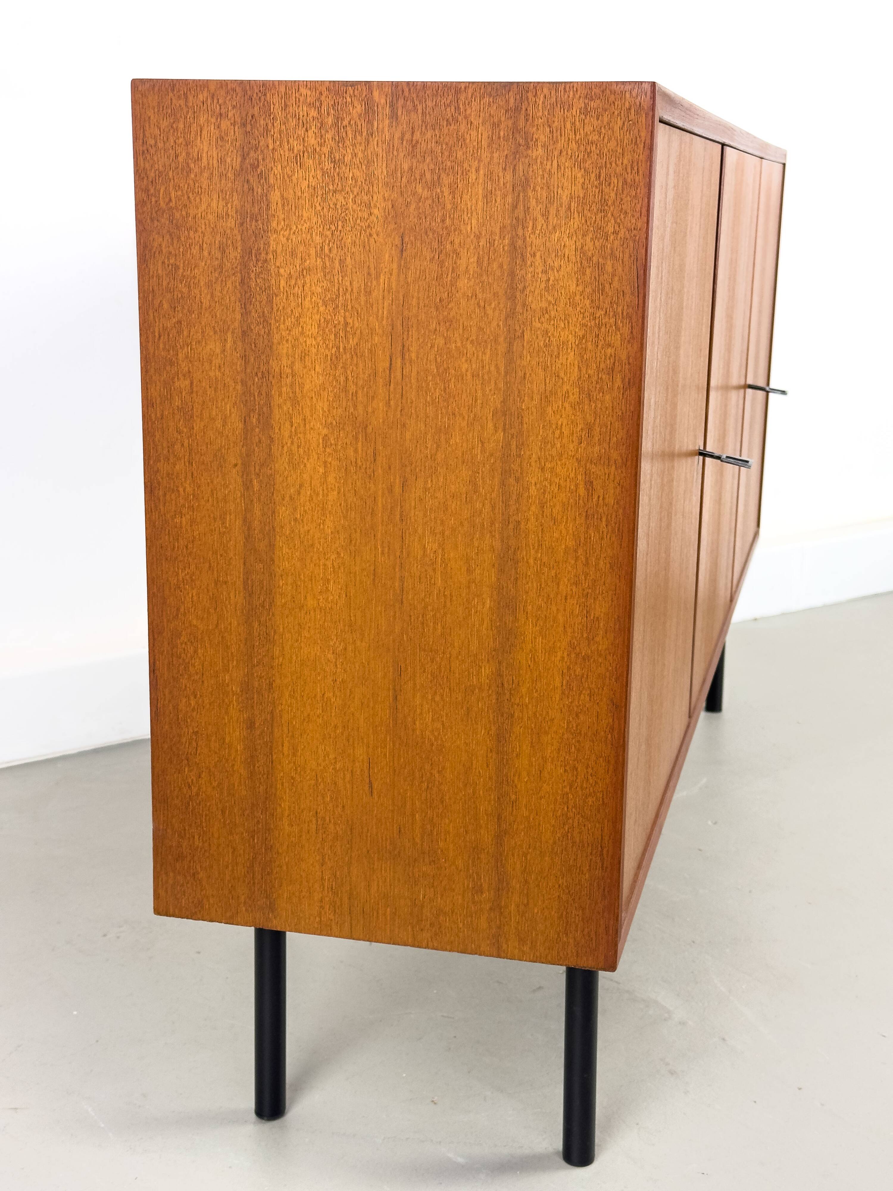 Buffet vintage en teck de Heinrich Riestenpatt, années 1960