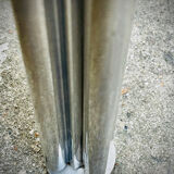 Large office of George Ciancimino in exotic wood and aluminum for Mobilier International