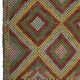 Grand Turkish Kilim Yoruk Vintage 211x310 cm Geometric Multicoloured
