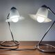Pair of unusual SCE lamps