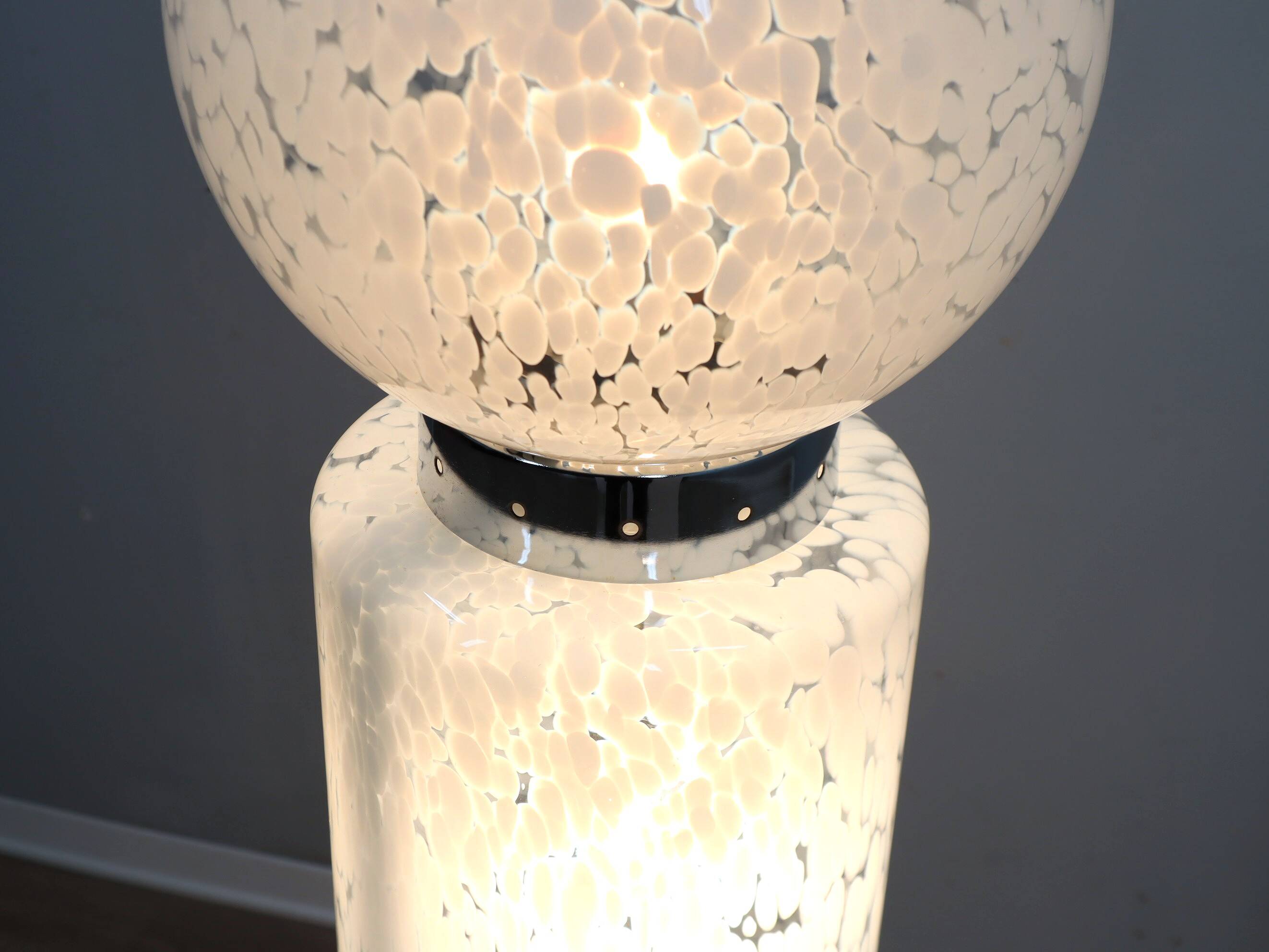 Murano glass totem floor lamp AV MAZZEGA 1960s